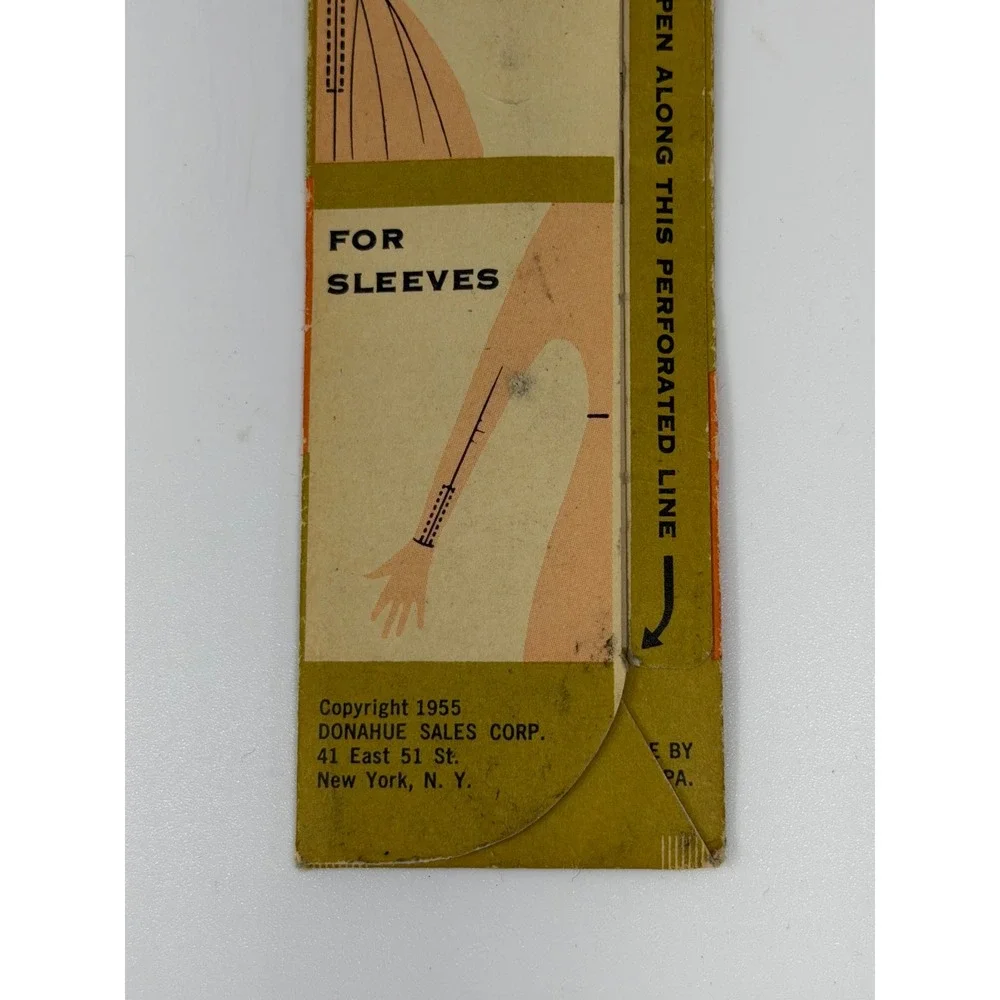 VTG Talon Zipper Wine Purple 12 Inch Style 110 Metal Teeth Sewing Notions 1955